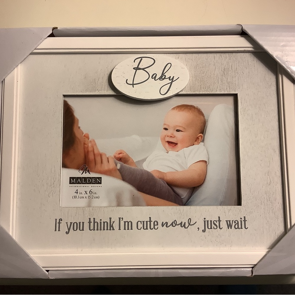 NWT! Baby picture frame